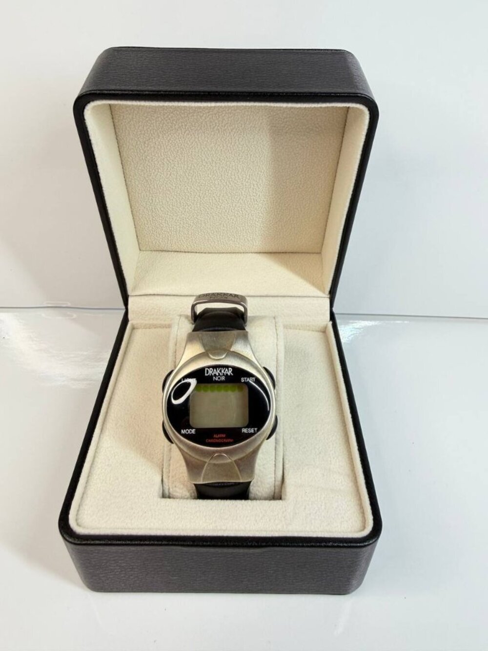 Vintage Drakkar Noir Digital Watch – Retro 90s Style